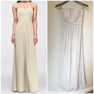 David’s Bridal Bridesmaid Gown